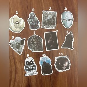 Moonknight Sticker Set